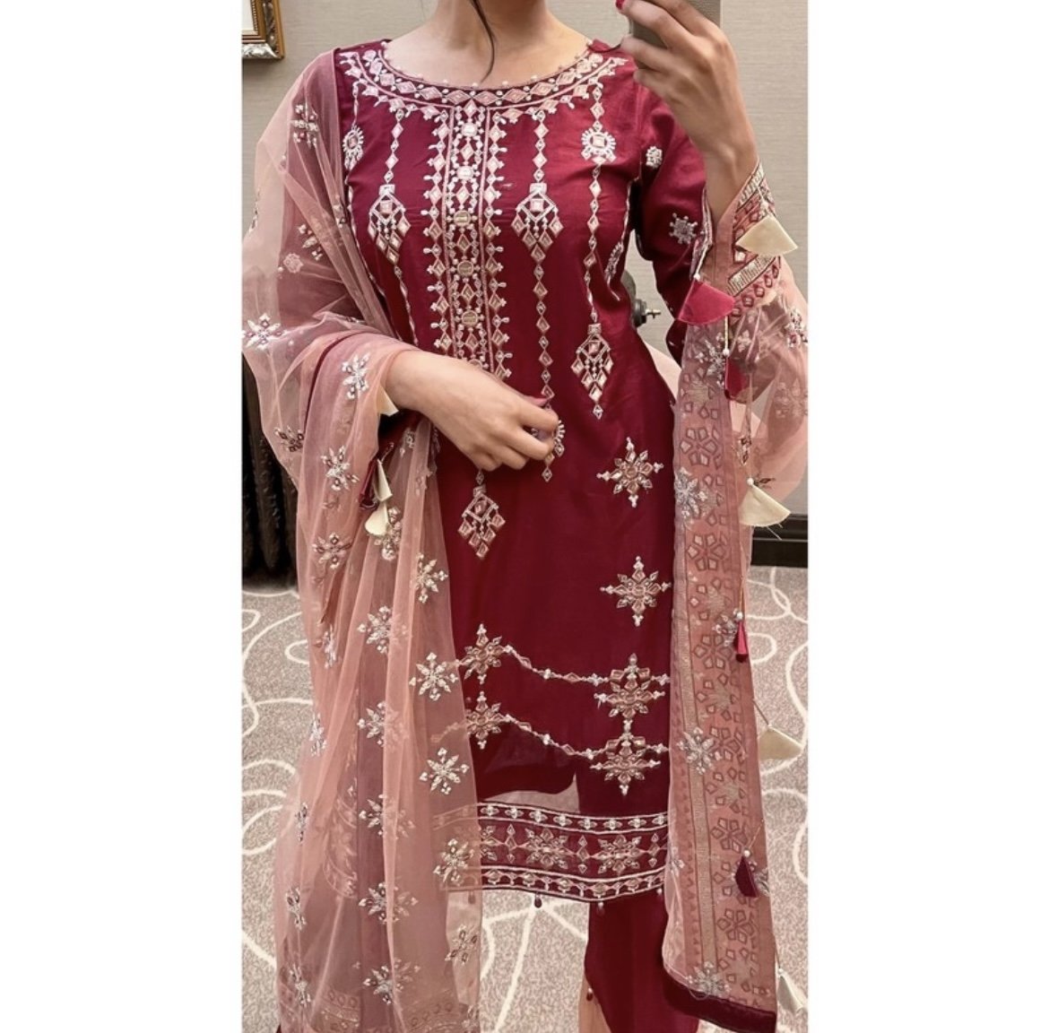 3 piece suit by Noor by Saadia Asad
