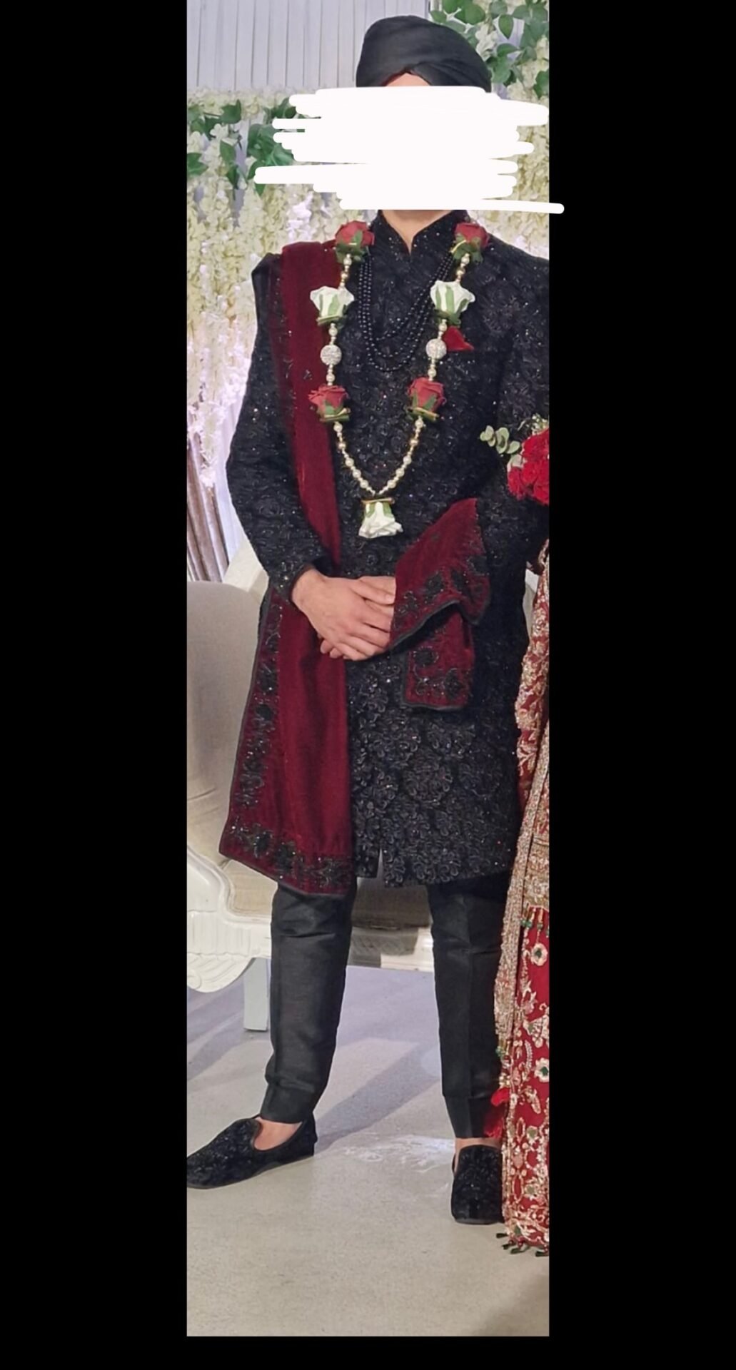 Black Sherwani