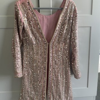 Zoya Ethereal hand embroidered suit