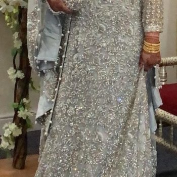 Pakistani Bridal Dress – Grey