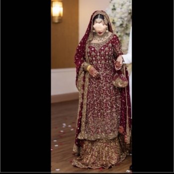 Zeeshan Danish Bridal Lengha
